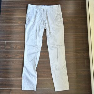 Polo Ralph Lauren Pants - Stretch Tailored Fit - 32/34 - White/Cream